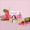 TEAZEN Kombucha Strawberry Kiwi Tea 30 Sticks / Low Calorie, Zero Sugar, Prebiotics