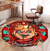 Chucky Pattern Round Rug, Indoor/Outdoor Mat, for Picnic, Gameroom, Bedroom, Office, Living Room, Home Decor Carpet, Birthday Gift