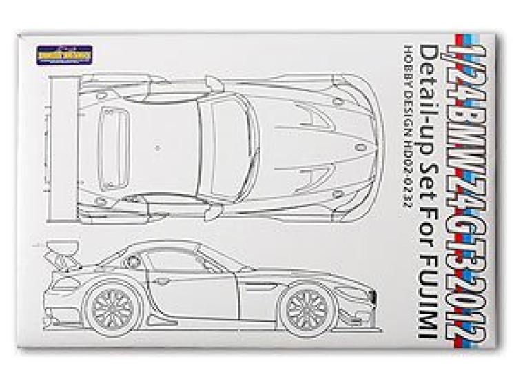 

Hobby Design Scale BMW Z4 GT3 2012 Detail Up Set for Fujimi 1/24 HD02-0232