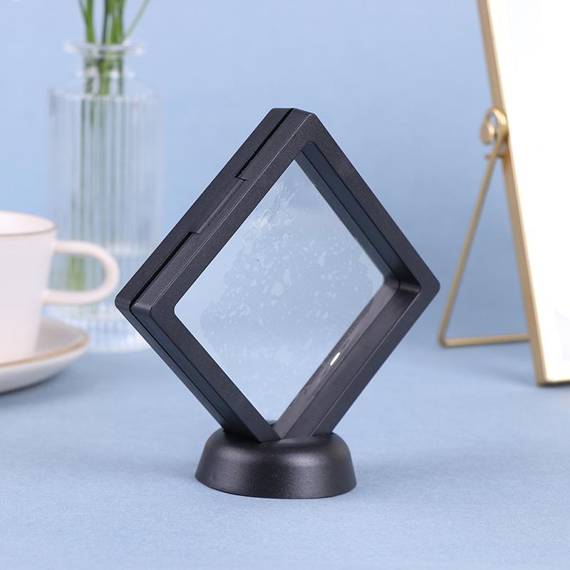 9*9*2Cm Black Pe Film Hanging Jewelry Display Suspension Box Ring Elastic Film
