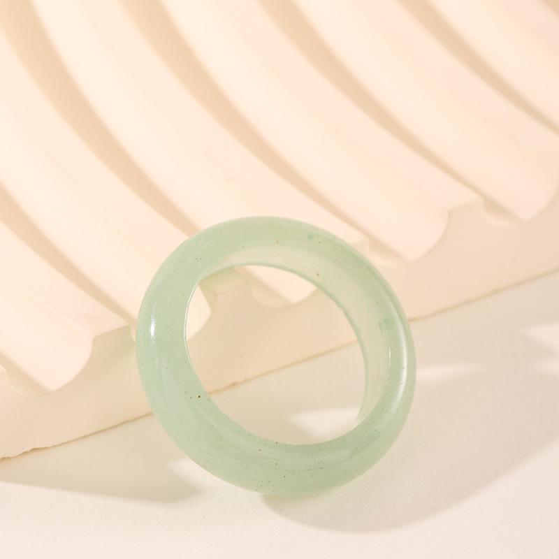 Antique-Style Wenwan Handcrafted Sodalite Ring Band