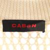 CABaN No Sleeve Crochet Knit Long Dress F Ivory Women Used