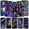 Universe Starry Sky Moon Phone Case for Samsung Galaxy A56 A36 A26 A16 A34 A24 A42 A22 A20 A12 A40 A30 A10 Soft TPU Cover Shell