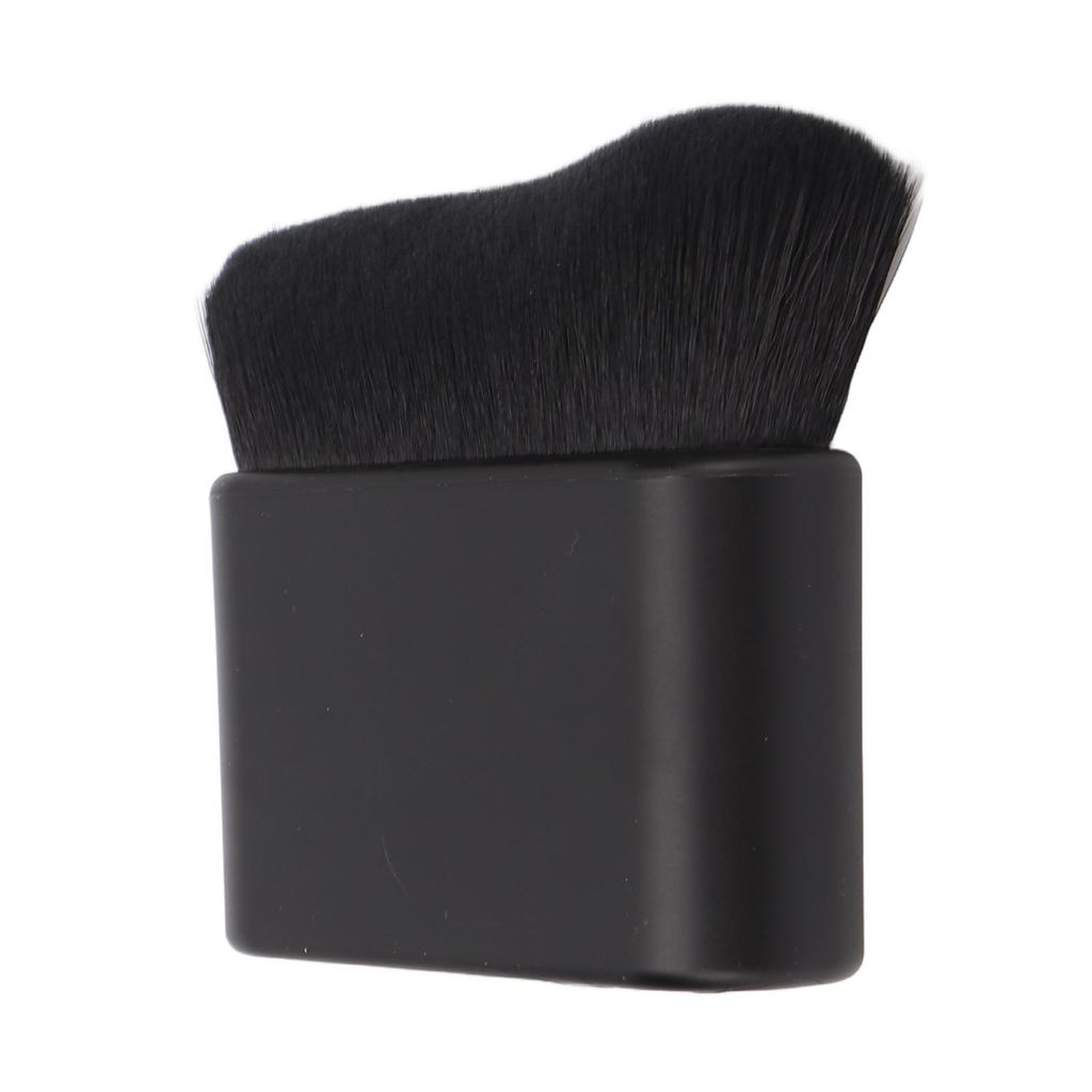 Large Flat Tanning Brush Black Blending Cream Bronzer Brush for Self Tanner Face Body Makeup