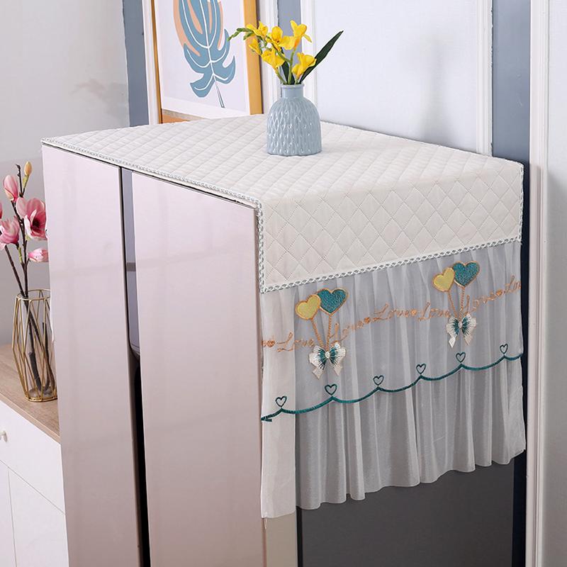 1Pc Refrigerator Dust Cover General Washing Machine Cover Towel Modern Simplicity Oven Cover Cloth Home Organization Cloth