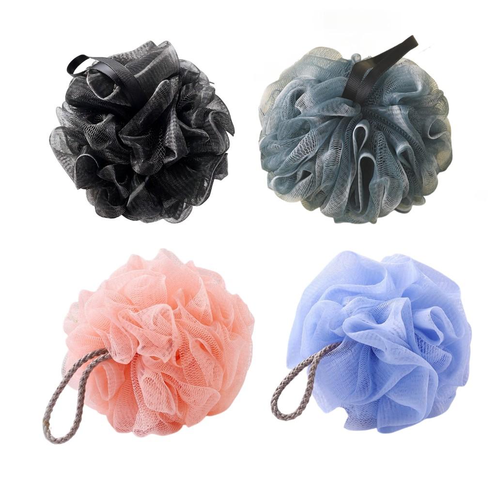 Luffa Sponge Bath Ball Shower Ball Mesh Bath Ball – Lathers easily soft and durable. Suitable for body cleansing unisex bathroom accessory