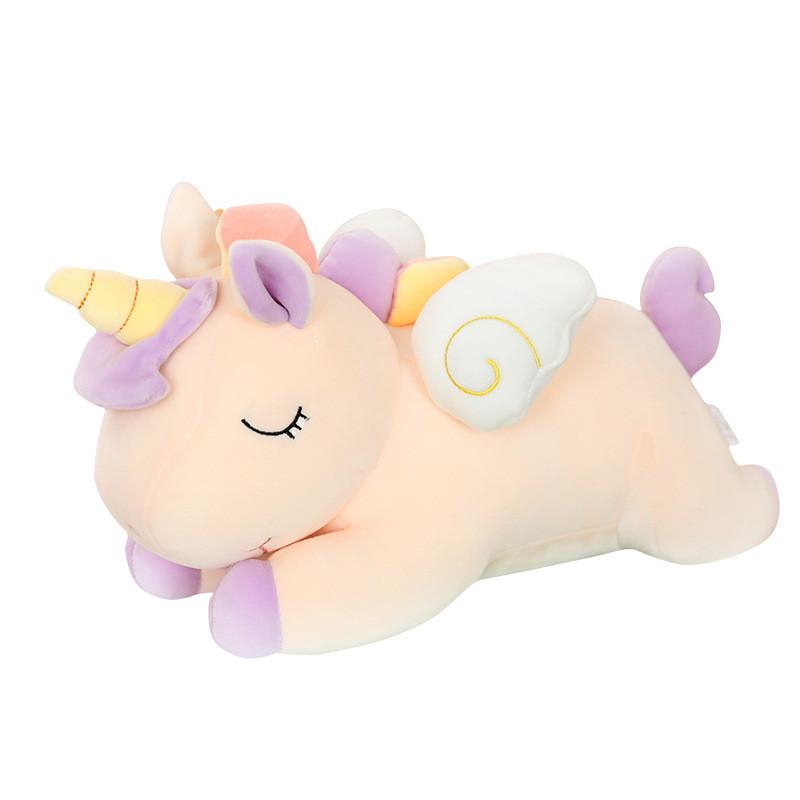 Dream Unicorn Cute Fur Toy Rainbow Angel Horse Sleeping Doll Gifts Birthday