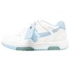 Out Of Office Leather Sneakers 'White Blue' Men's OMIA189C99LEA0040140