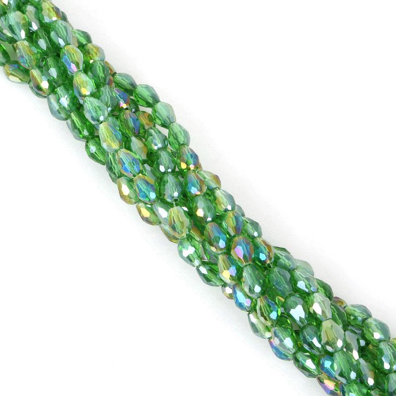 65 Teardrop Glass Beads for DIY Jewelry: Bracelets & Earrings Accessories