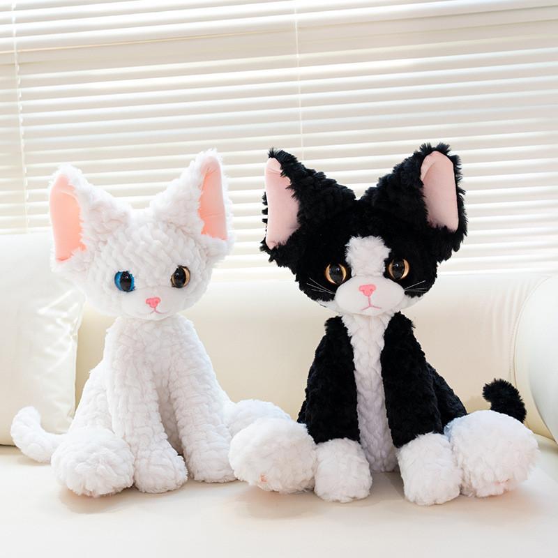 Devon Rex Cute Plush Toy Made Pp Cotton Children Bedroom Decor Gift Festival