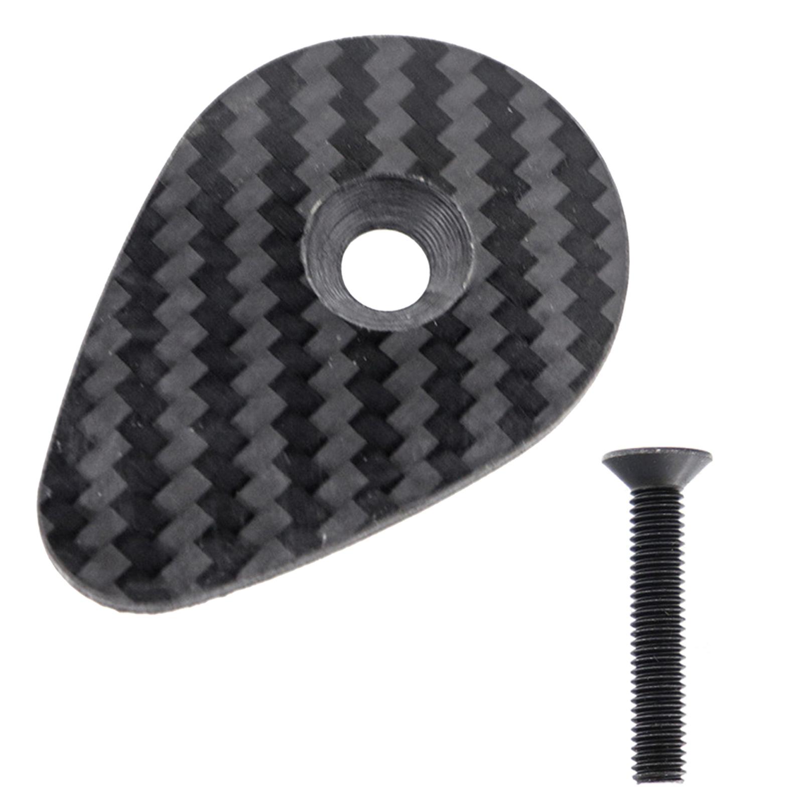 

Carbon Fiber Headset Top Cap Essential Accessory for F12 Handlebar Cyclists Top Cover for Your Bikes Handlebars