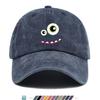 pc Monster Eye Pattern Printed Truck Hat Comfortable And Breathable Stylish And Attractive Cartoon Game Black Classic Papa H