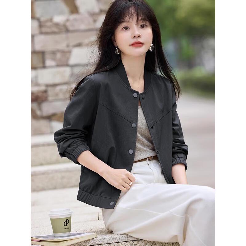 Women's Casual Baseball Jacket