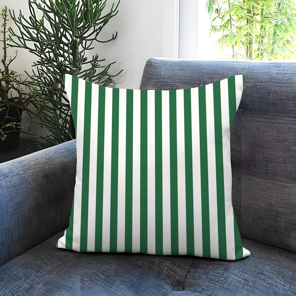 Streifen Kissenbezug Bequem Wendbar Kissenbezug Ideal für Auto Sofa Schlafzimmer Jenseits