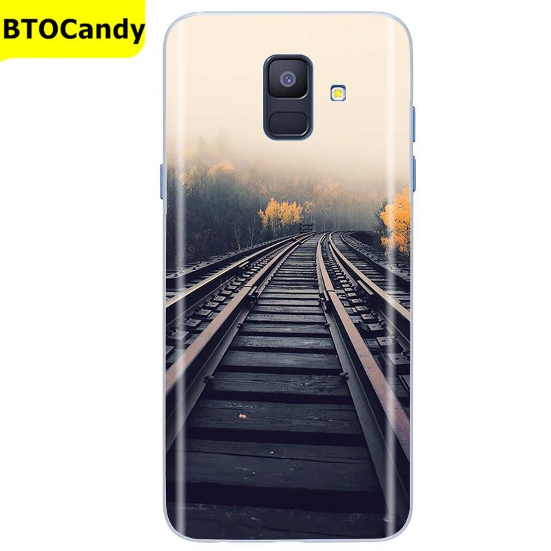 For Samsung Galaxy A6 2018 Silicone Case SIM SM A600 A600F Phone Case For Samsung A6 plus 2018 A605 A605F A6+ A 6 Tpu Case Coque