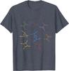 Noether Sym Quantum Physics FeynUnisex Diagrams Science Basics TShirt Cotton Graphic T Shirts Unisexs Clothing Camisas Streetwear