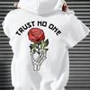 Unisex Casual Sports Hooded Sweatshirt Printed Fashion Trendy Hoodie