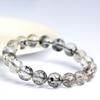 Hongchu Crystal Natural Shining Diamond Bead Bracelet Black Shimmering Diamond Transparent Bracelet
