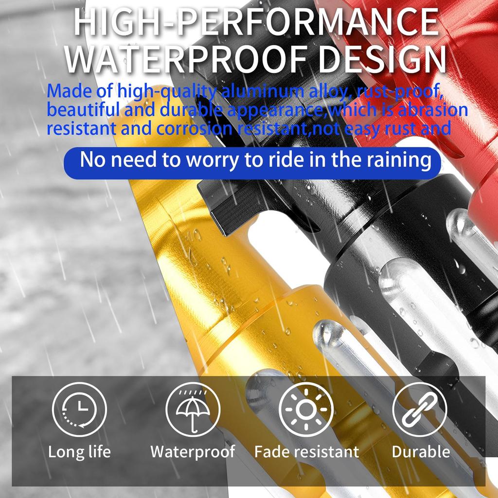 WOOGA Motorcycle Start Lever Footrest Pedal Parts Compatible with Honda Cross Cub 110 CC110 2023-2024 Hunter Cub CT125/Trail125 2020-2024 (Red)