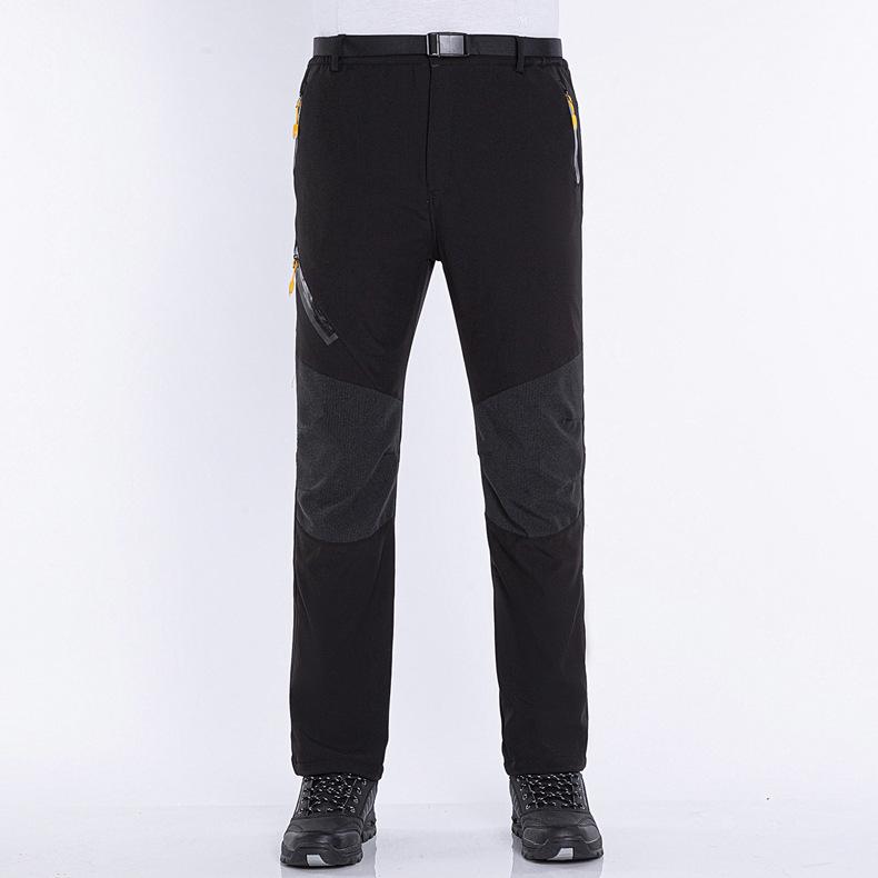 Men's Outdoor Shell Pants: Windproof & Waterproof, Single Layer, Ideal for Hiking & Mountaineering In Spring, Autumn, Winter.