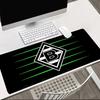 Green And Silver Abstract   Mouse pad Office Desk Mat, Gaming Mouse Pad Mousepad, keyboard pad,Heavy-Duty Non-Slip Rubber Backing, Gift