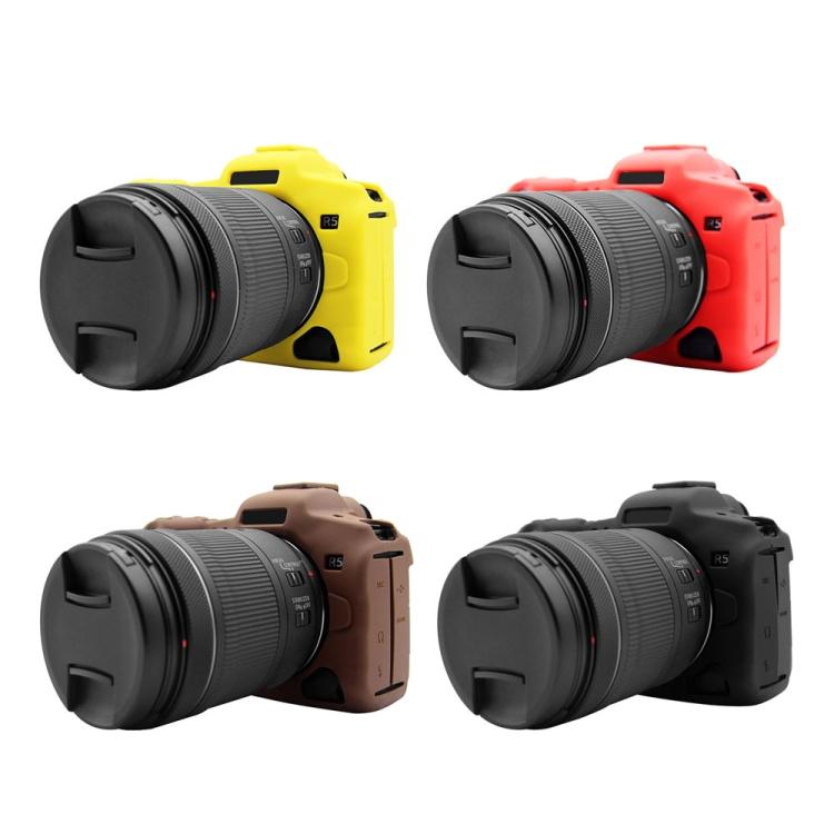 

Захисний чохол з м якого силікону PULUZ для Canon EOS R5 жовтий