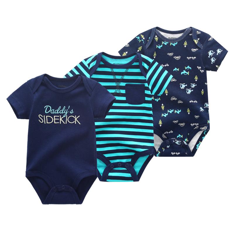 

3 шт., комбинезон для маленьких мальчиков и девочек, комплект хлопковой детской одежды, летняя одежда для детей 0-12 месяцев, милый комбинезон с героями мультфильмов, пижамный комбинезон, боди, комплект для новорожденных 9-12Months