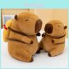 Charming Capybara Stuffed Animal Plush Hugging Pillow Cozy Cute Gift For Children