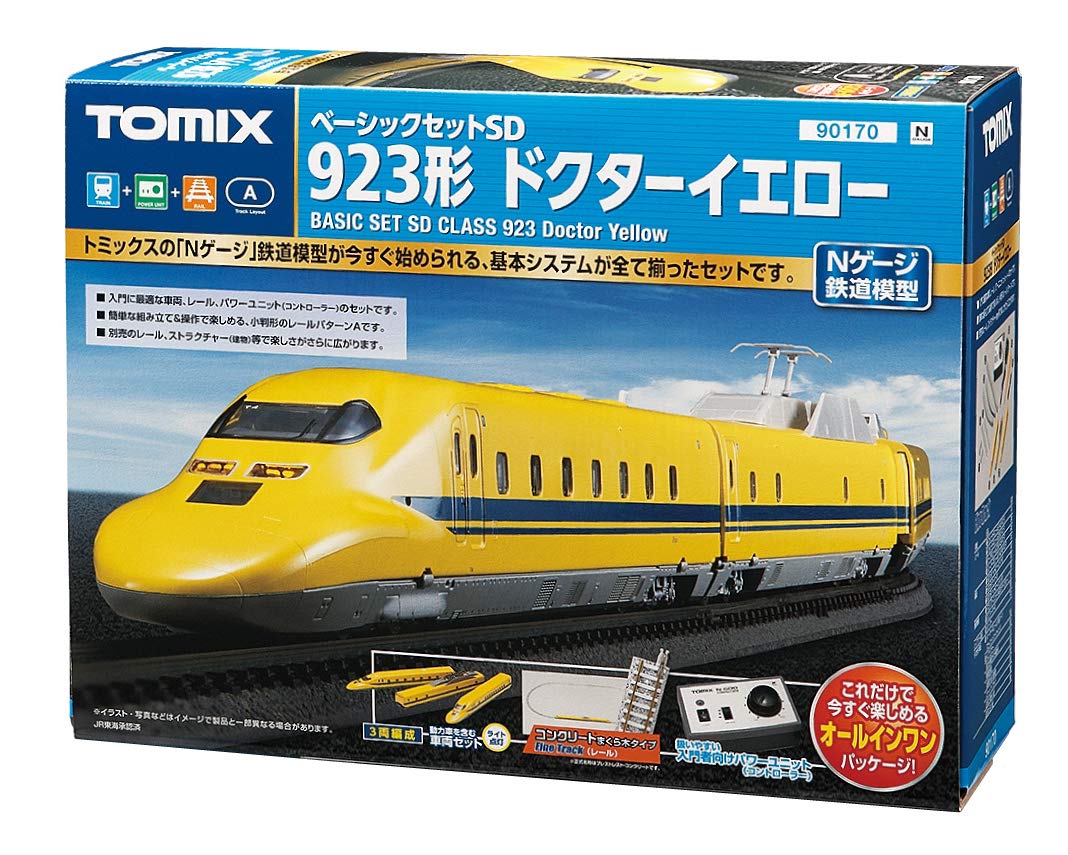 

TOMIX N gauge basic set SD 923 type Doctor Yellow 90170 railroad model introductory set
