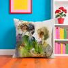 Humorous W-Watercolor P-Paintings Pillow Case Pillow Case Plush Fabric Soft Double Sided Print Home Sofa High Quality Cushion