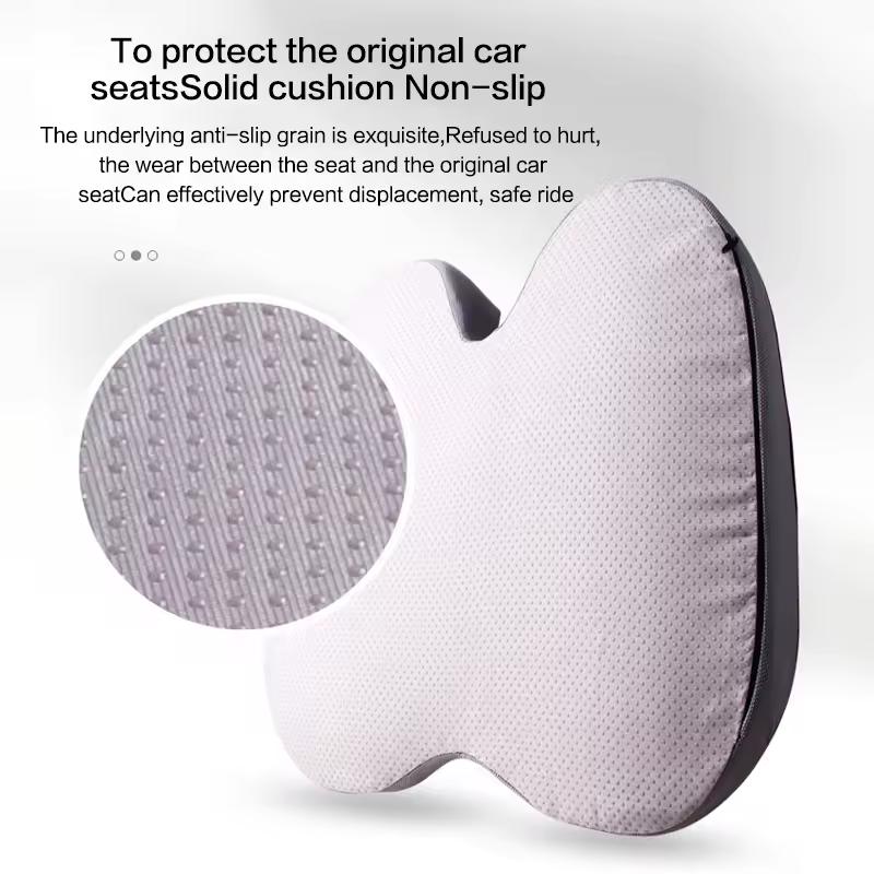Memory Foam Office Chair Car Seat Cushion Heightening Pad Pain Relief NonSlip Comfort Seat for Car Office Home Sitting Cushion
