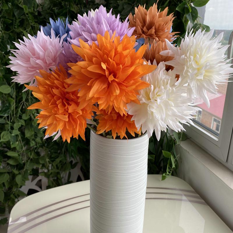 Wedding Silk Chrysanthemum Ball For Home Decor And Photography Gift Accessories