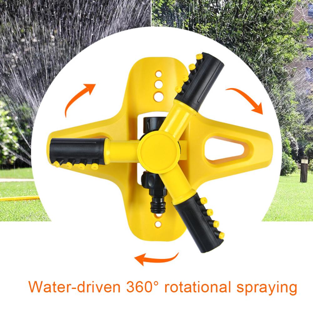 Auto Garden Sprinklers 360 Degree Rotating Water Sprinkler Irrigation System Agriculture Water Sprayer for Lawns Farms Watering