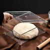 Transparent Dough Proofing Box Large Capacity Food Crisper Food Storage Box  Baking