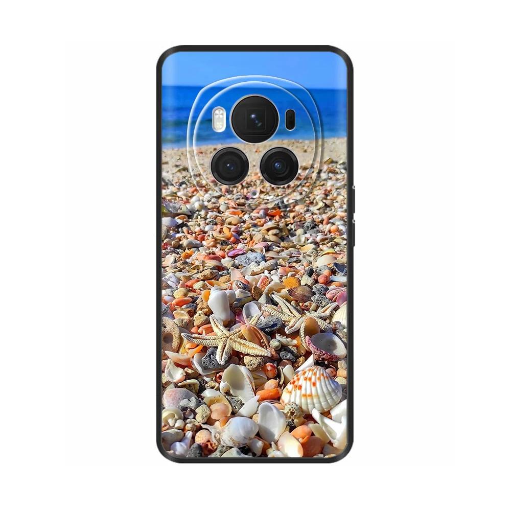 For Honor Magic6 Pro 5G Case For Huawei Honor Magic 6 5G Creative Soft Liquid Silicone Protection Phone Cover for Magic 6 pro