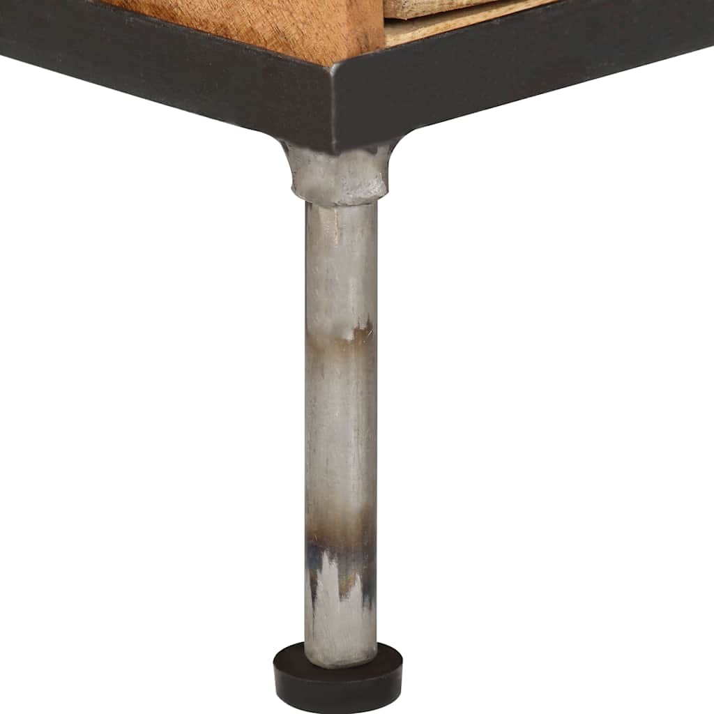 vidaXL Kommode 45x35x106 Cm Massivholz Mango