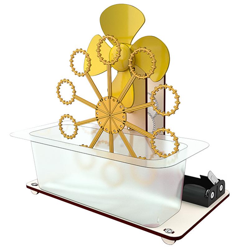 DIY Automatic Bubble Machine: Science Day Invention for Students