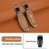 NEW Zinc Alloy Leather Car Remote Key Case Cover For BYD Atto 3 Han EV Dolphi Tang Dm Qin PLUS Song Pro MAX Yuan Accessories