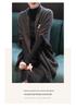2025 New Style Women's 100% Pure Wool Shawl Cardigan – Autumn/Winter Elegant Knitwear