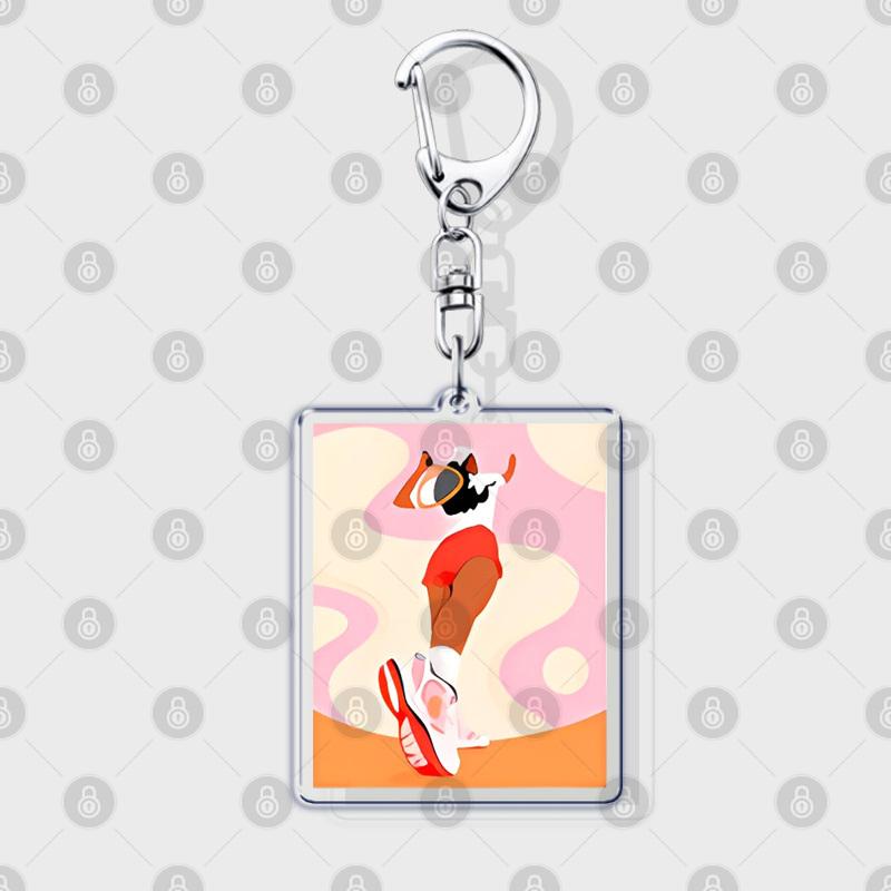 Hobby Sports Lover Tennis Ball Keychains for Accessories Bag I Love Bike Car Keyrings Jewelry Friends Father Boyfriends Gifts