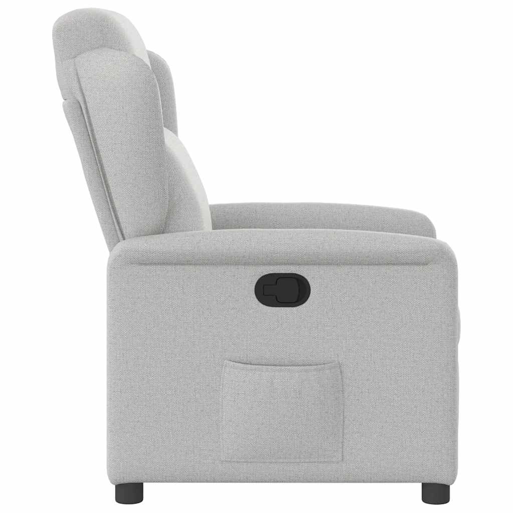 Relaxation Armchair Cloud Grey Fabric