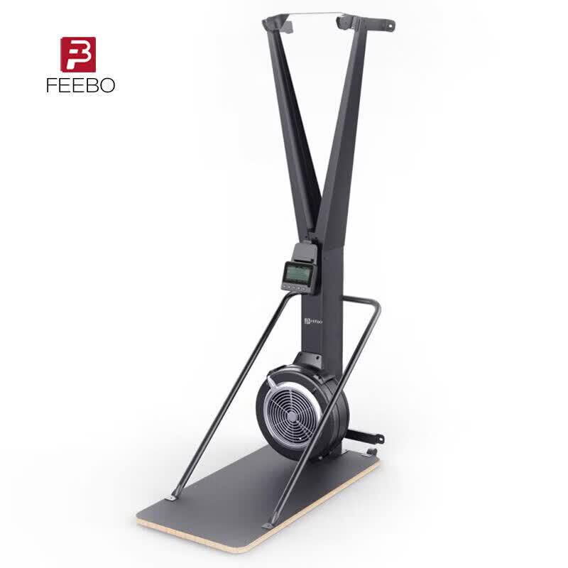 FEEBO Commercial Self-Generating Air & Magnetic Resistance Ski Machine