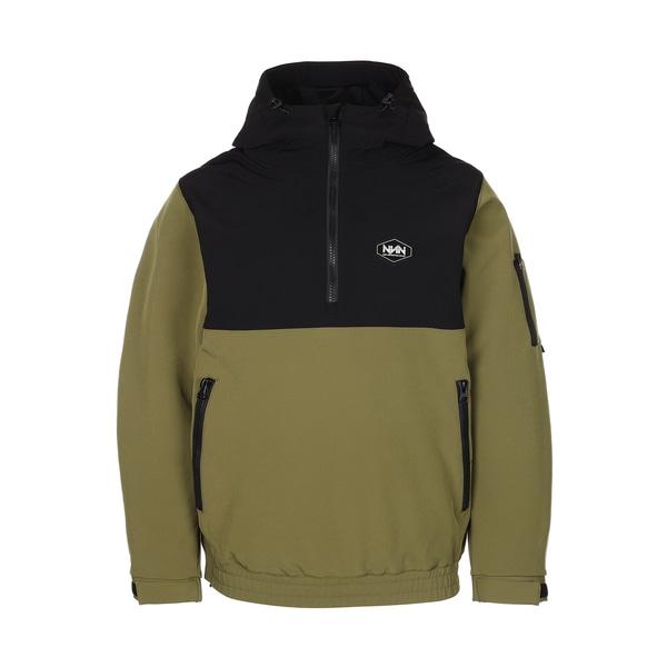 Nnn 2324 Nnn - 3L Tr100 Hood Anorak - Jacket - Olive+Black ( Unisex Snowboard Jacket )