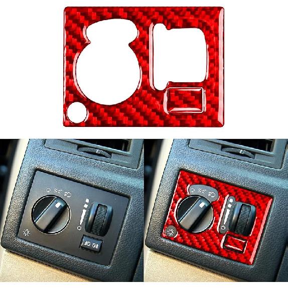 Real Premium Soft Carbon Fiber Interior Accessories Sticker Compatible with Chrysler 300 300C 2005 2006 2007 Car co 2006 Pilot Side Glove Box Storage