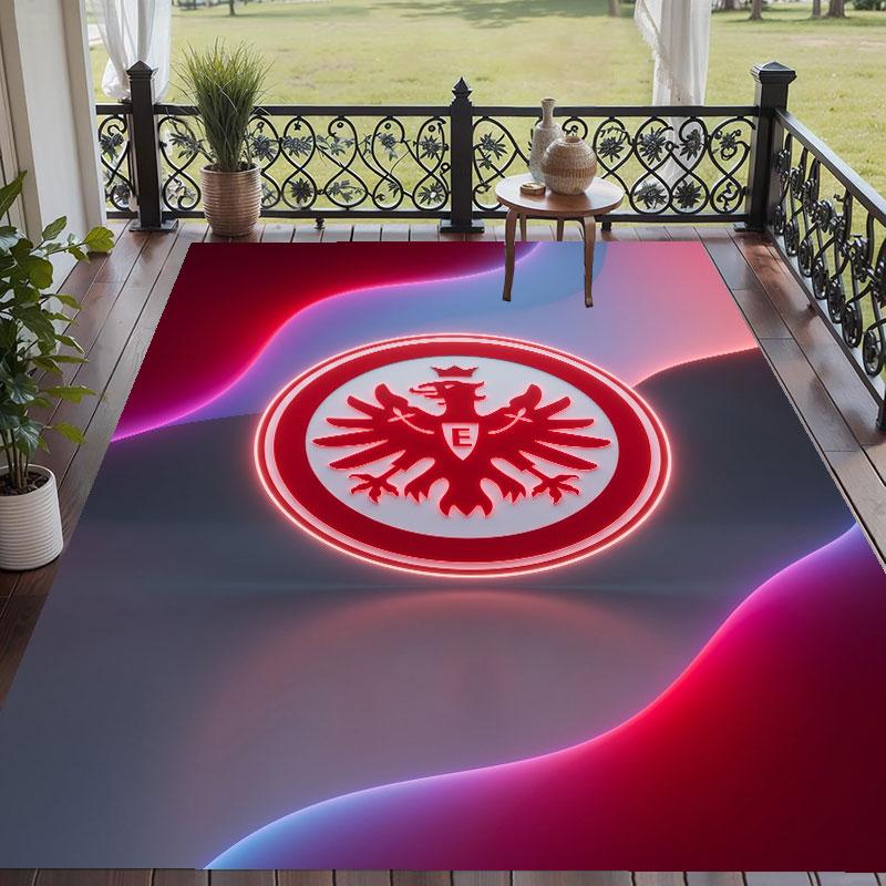 Weicher Boden Teppich Eintracht Frankfurt Fußball Muster Teppich Teppichboden Dekorationsmatte Für Haus Zimmer Dekoration