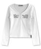 Damiswi Sun & Moon Button Long Sleeve_White