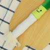 Giocattolo per Gatti Addestramento Interattivo Suono Gatti Giocattolo da Masticare Cipollotto Simulata Giocattolo per Gattini Interno Peluche Soffice Giocattolo con Campanello Accessori per Gatti