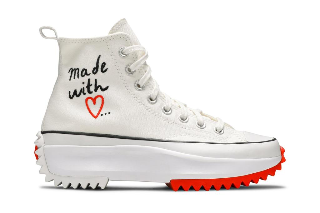 Converse Wmns Run Star Hike High Made With Love - White Women's 571874C