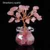 1Pcs Natural Crystal Tree Feng Shui Mini Tree New Artificial Bonsai