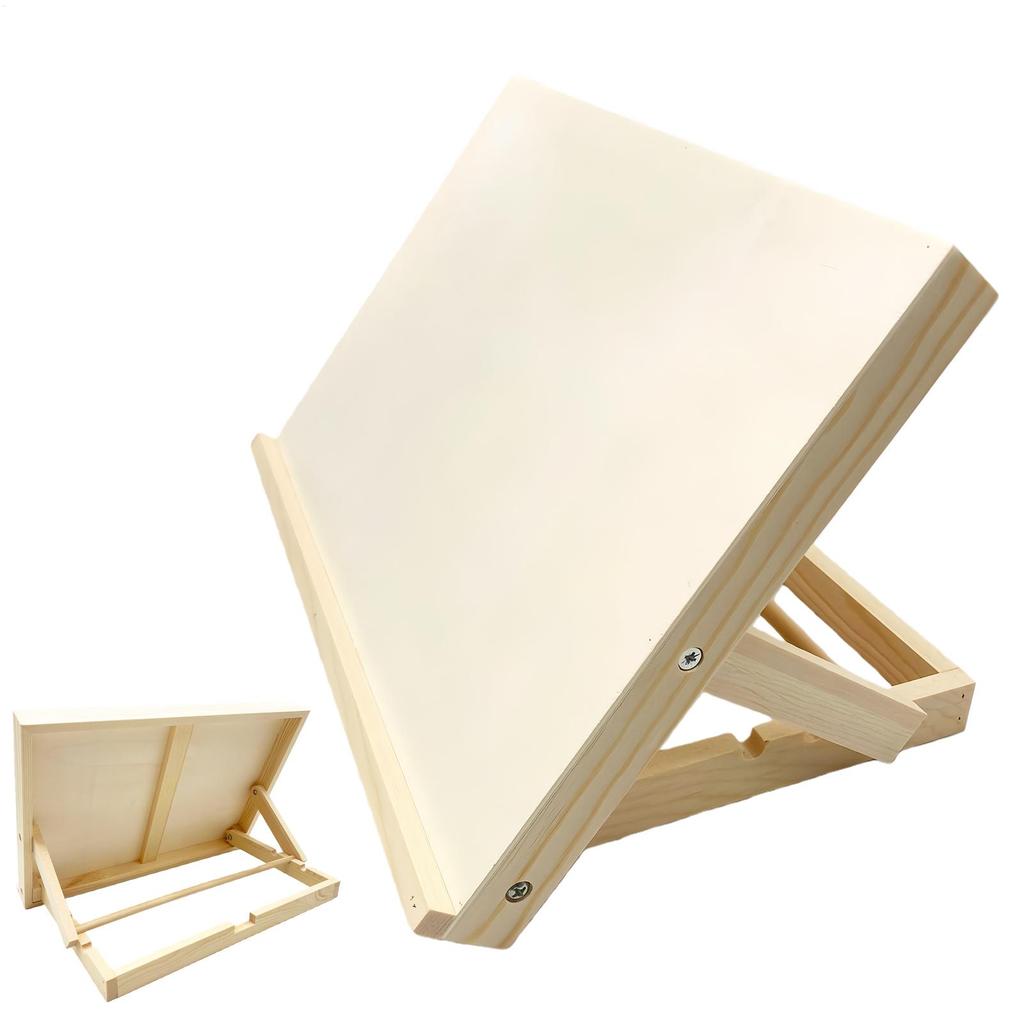 Adjustable Tabletop Easel Lightweight Portable Wood Drawing Easel Art Supply Adjustable Sketching Painting Board Students Artist